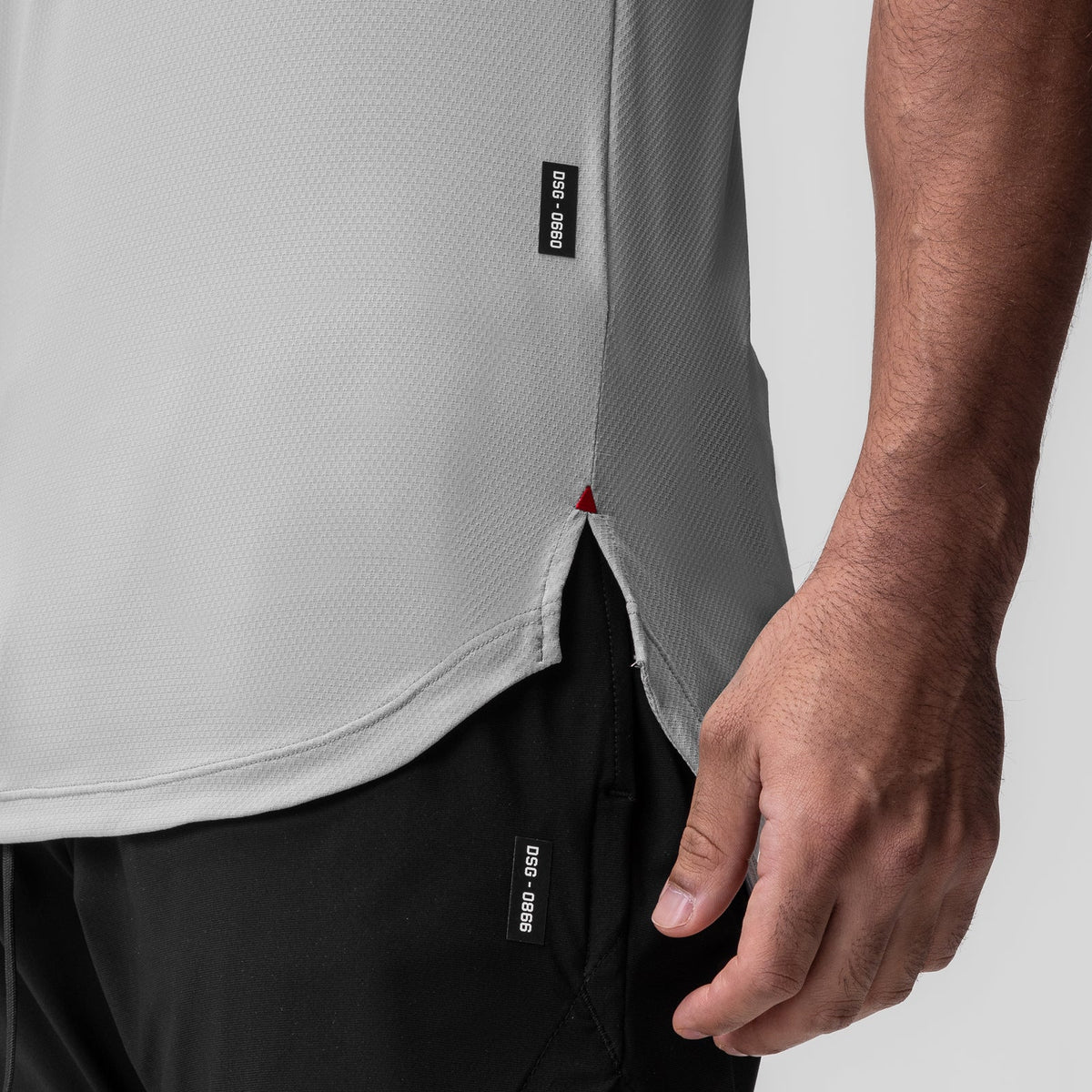 0660. AeroSilver® Established Tee - Slate Grey | ASRV