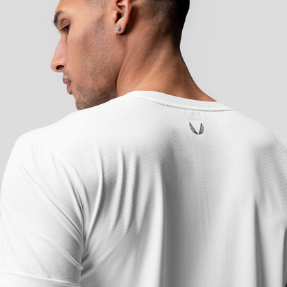 1015. AeroSilver® Essential Tee - White | ASRV