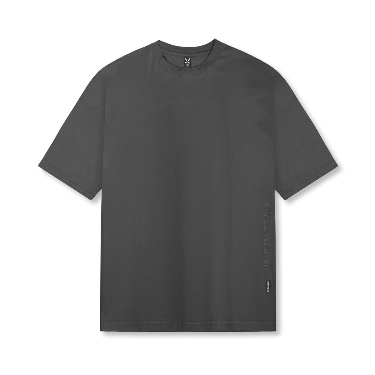 0824. Supima® Oversized Tee - Raven | ASRV
