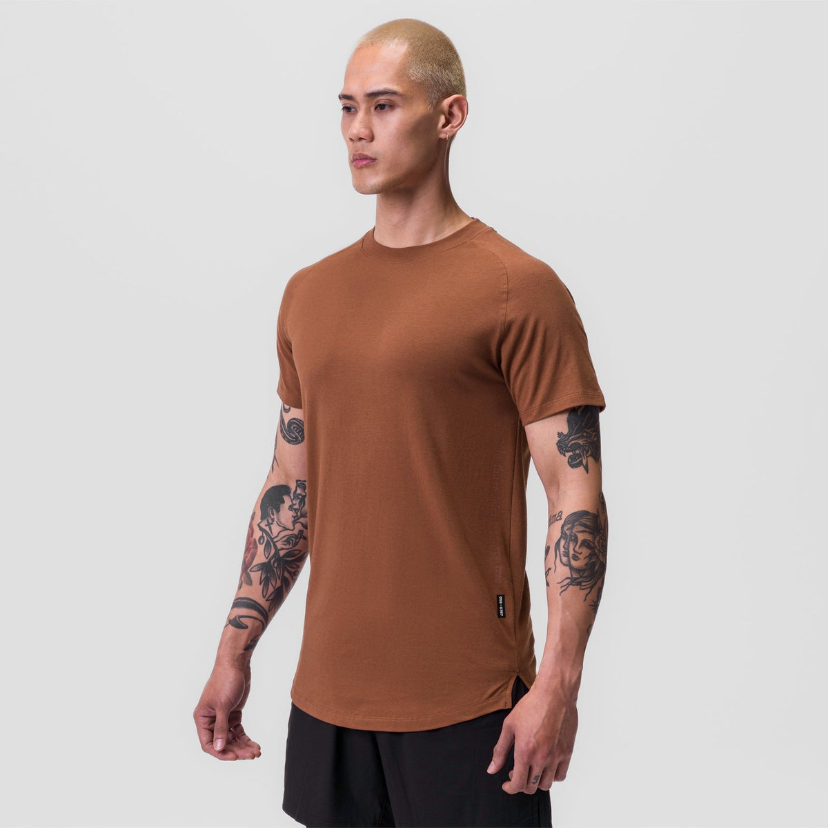 0767. Supima® Established Tee - Rust | ASRV
