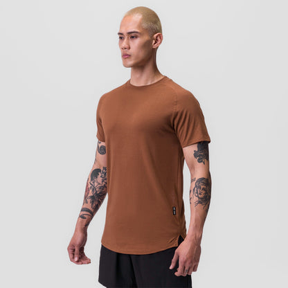 0767. Supima® Established Tee - Rust | ASRV
