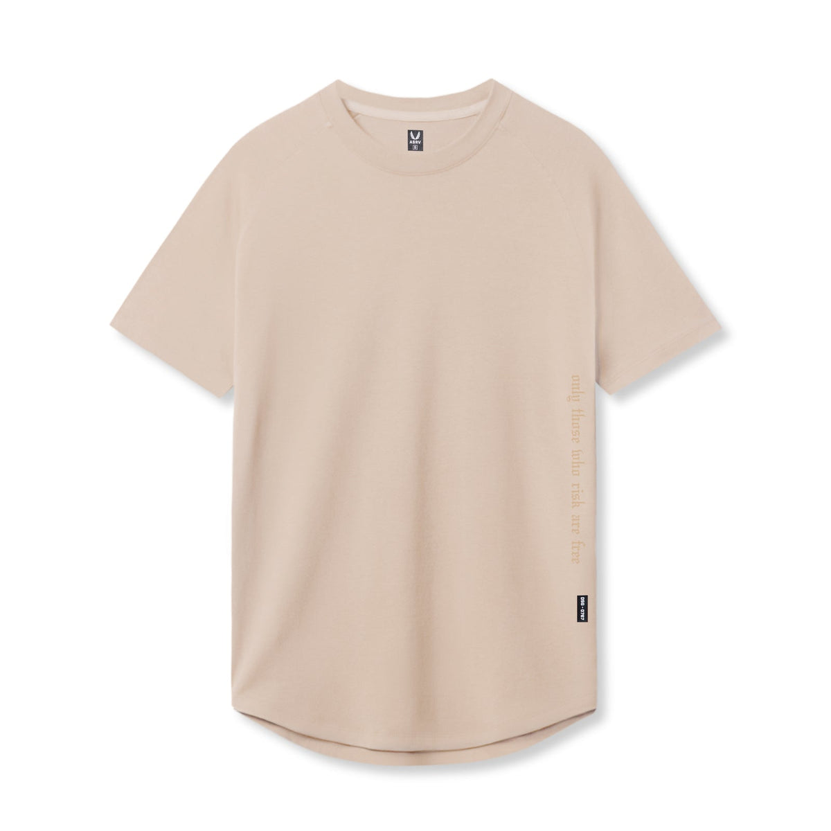 0767. Supima® Established Tee - Beige | ASRV