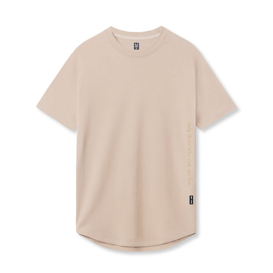 0767. Supima® Established Tee - Beige | ASRV