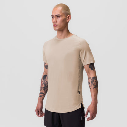 0767. Supima® Established Tee - Beige | ASRV