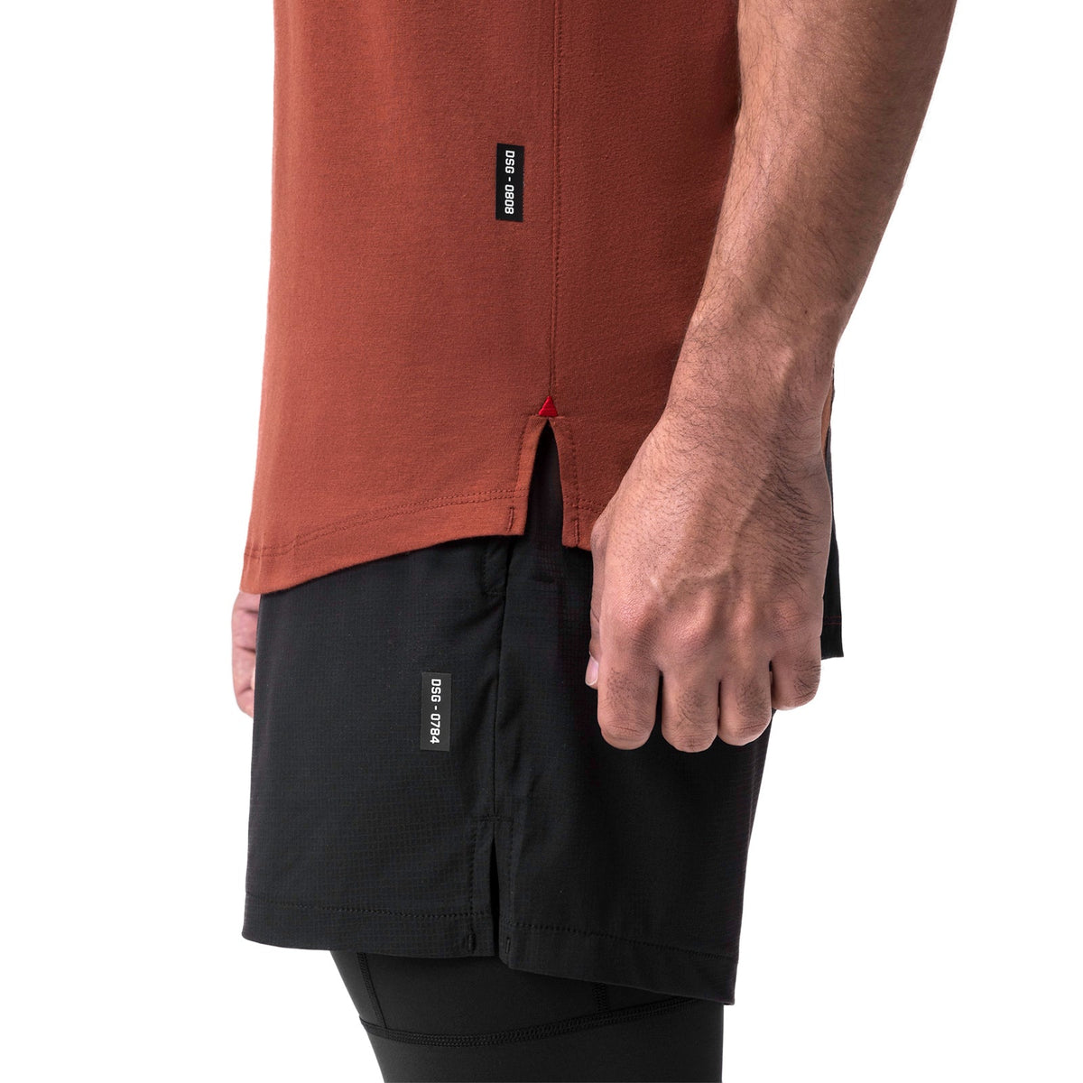 0808. Supima® Vented Tank - Brick | ASRV