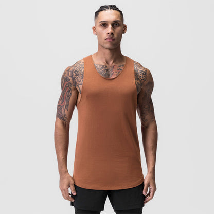 0808. Supima® Vented Tank - Rust | ASRV