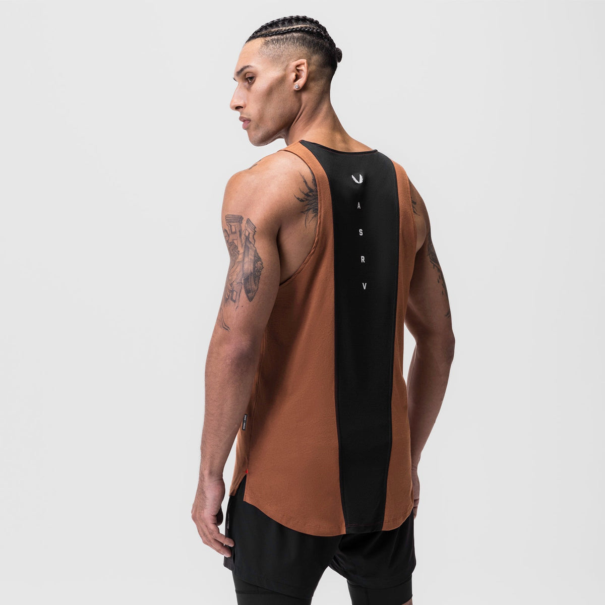 0808. Supima® Vented Tank - Rust | ASRV