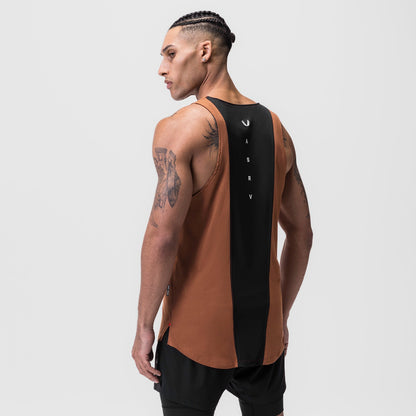 0808. Supima® Vented Tank - Rust | ASRV