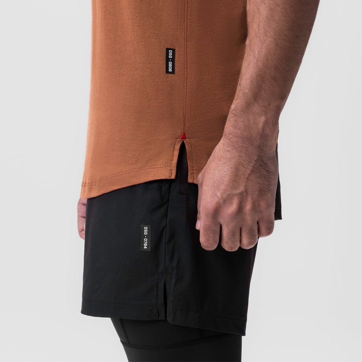 0808. Supima® Vented Tank - Rust | ASRV