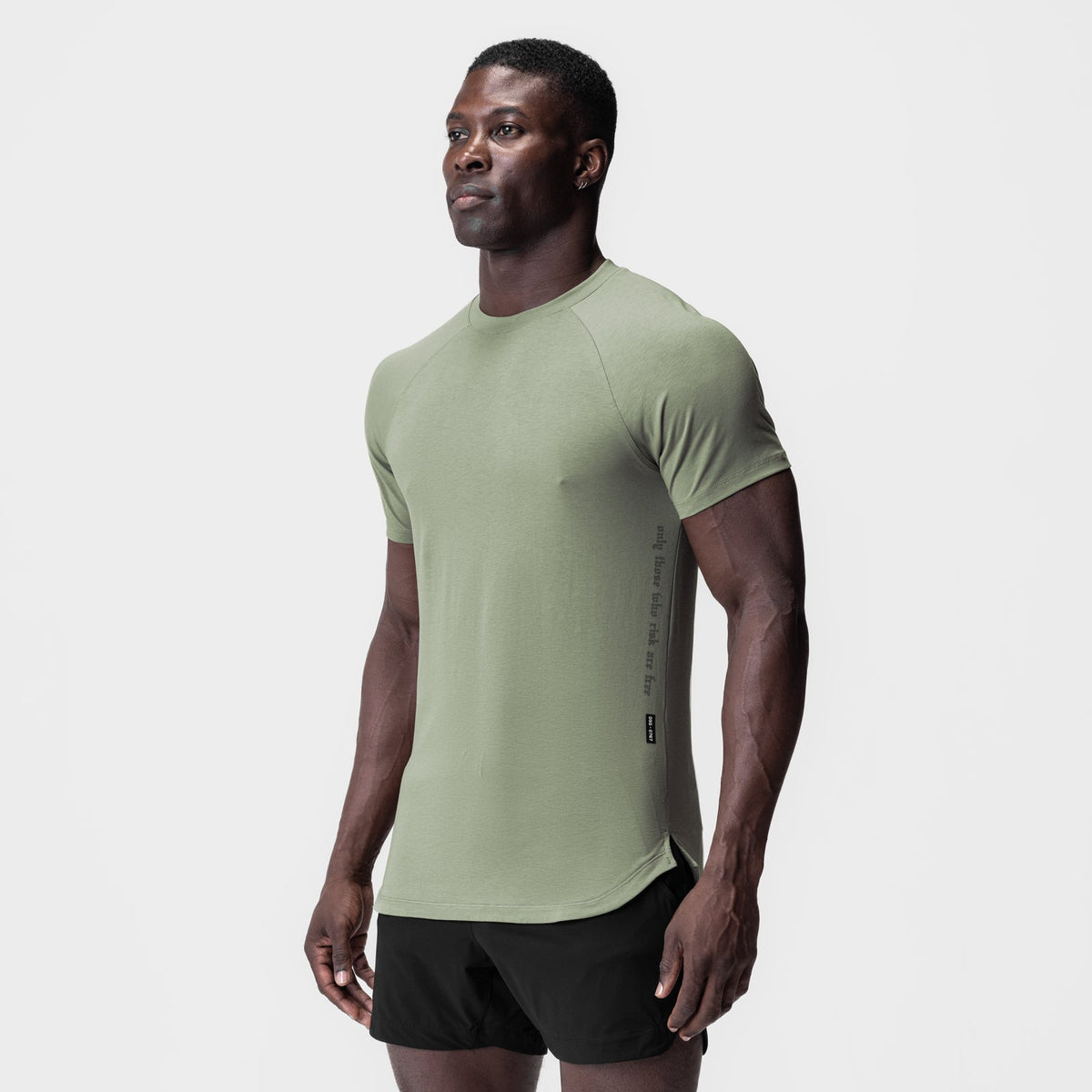 0767. Supima® Established Tee - Sage | ASRV