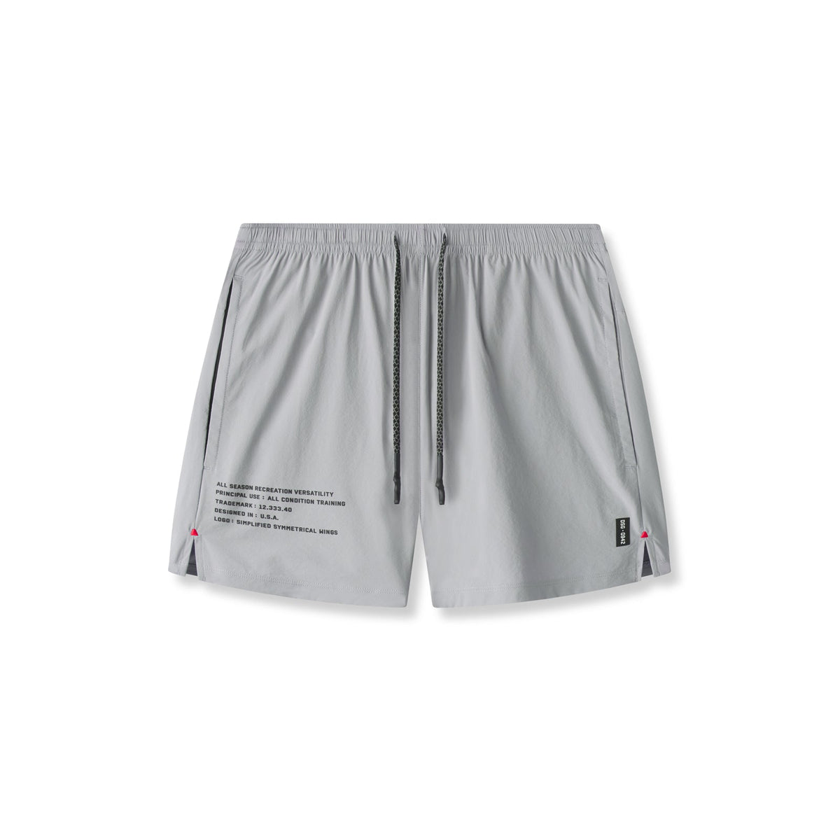 0942. Aerotex™ 5" Training Short - Slate Grey | ASRV