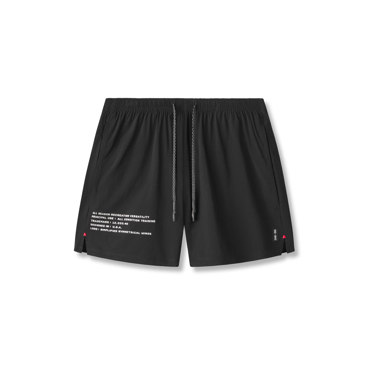 0942. Aerotex™ 5" Training Short - Black | ASRV