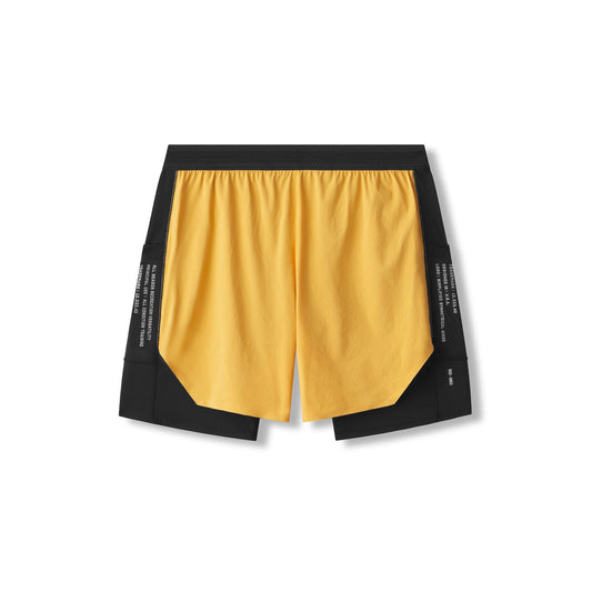0953. Aerotex™ Hybrid Liner Short - Amber/Black | ASRV