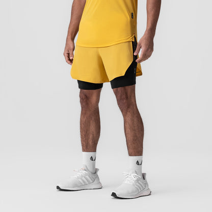 0953. Aerotex™ Hybrid Liner Short - Amber/Black | ASRV
