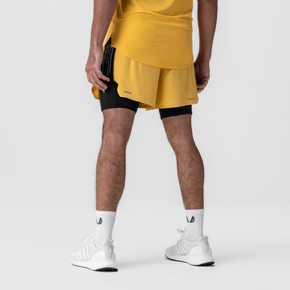 0953. Aerotex™ Hybrid Liner Short - Amber/Black | ASRV