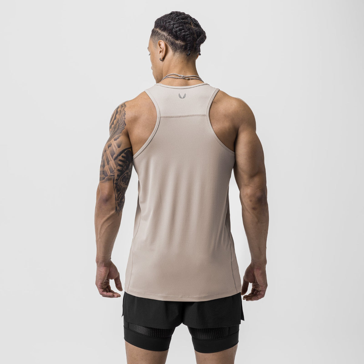 0754. AeroSilver® Training Singlet - Chai | ASRV
