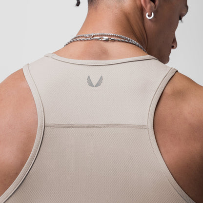 0754. AeroSilver® Training Singlet - Chai | ASRV