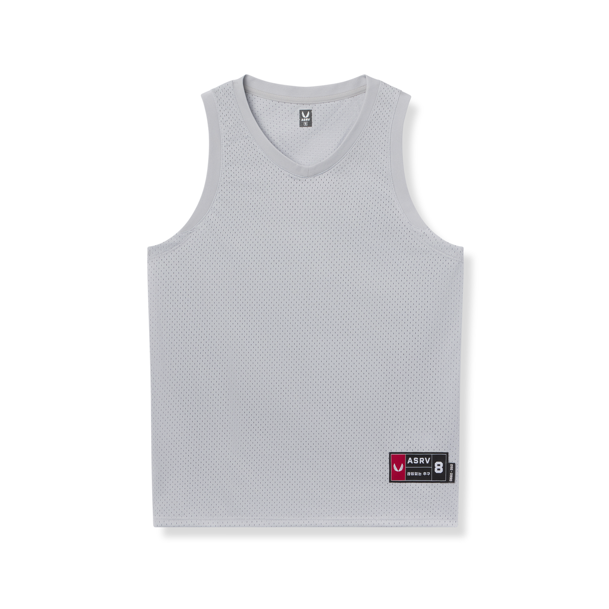 0990. Ion-Mesh Basketball Jersey - Slate Grey | ASRV
