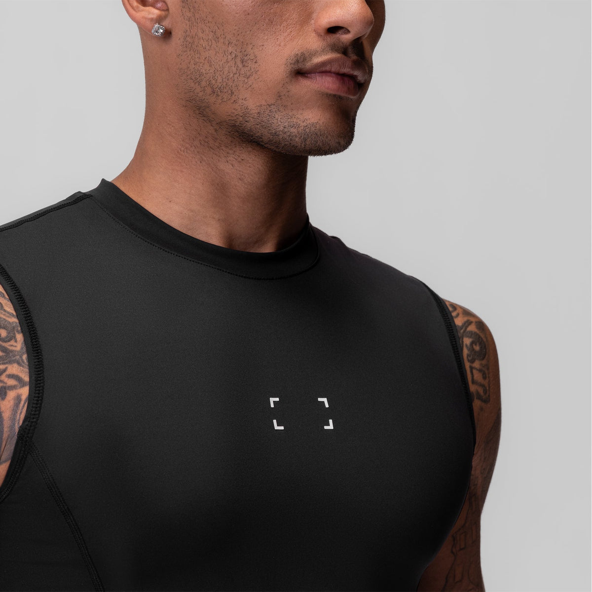 0909. WarpFlexx® Compression Cutoff - Black "Space Bracket" | ASRV