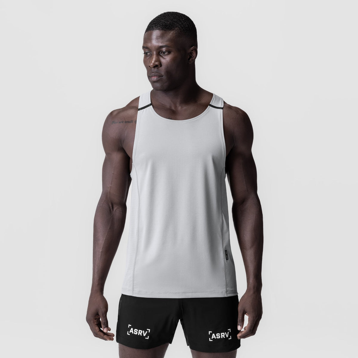 0833. 3D-Lite® 2.0 Lycra® Pro Singlet - Slate Grey | ASRV