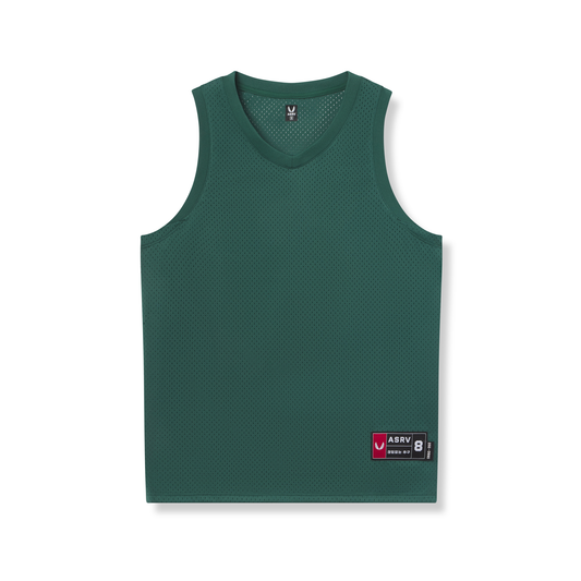 0990. Ion-Mesh Basketball Jersey - Forest Green | ASRV