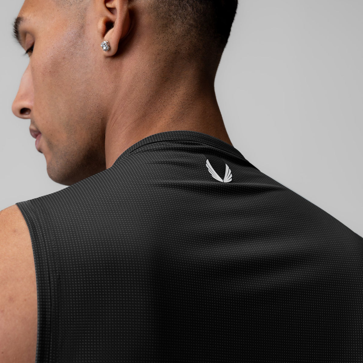 1061. Ice-Skin™ Muscle Tank - Black | ASRV