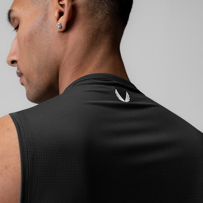 1061. Ice-Skin™ Muscle Tank - Black | ASRV