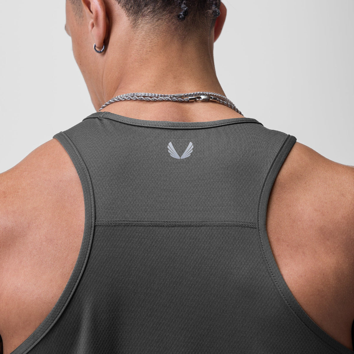 0754. AeroSilver® Training Singlet - Space Grey | ASRV