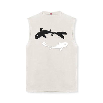 0807. Tech Essential™ Relaxed Cutoff - Stone "Koi" | ASRV
