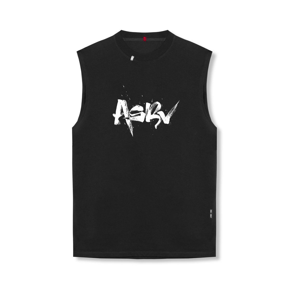 0807. Tech Essential™ Relaxed Cutoff - Black "Koi" | ASRV