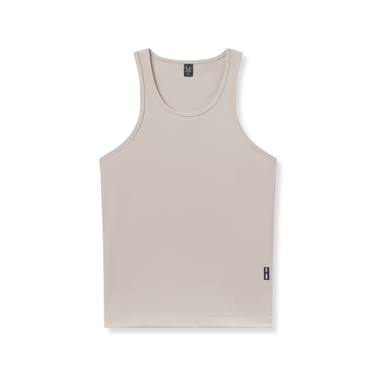 0986. Creora® Tech Ribbed Tank - Chai | ASRV