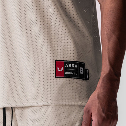 0990. Ion-Mesh Basketball Jersey - Chai | ASRV