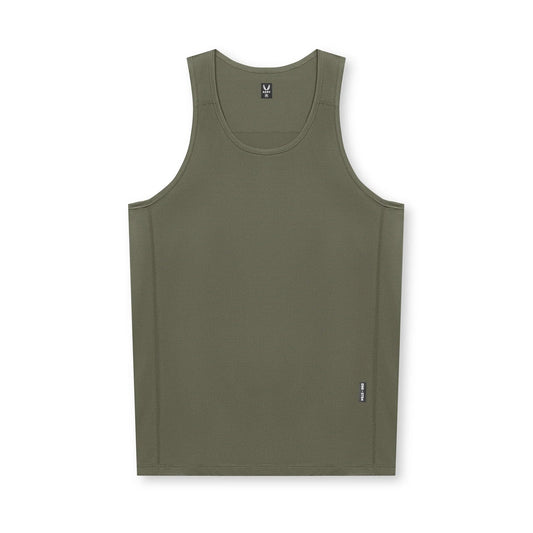 0754. AeroSilver® Training Singlet - Olive | ASRV