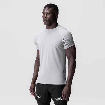 0839. 3D-Lite® 2.0 Lycra® Fitted Tee - Slate Grey "OTWR" | ASRV