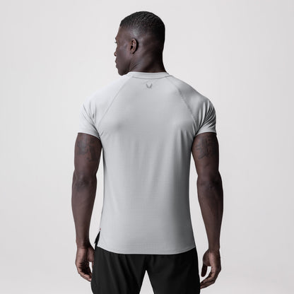 0839. 3D-Lite® 2.0 Lycra® Fitted Tee - Slate Grey "OTWR" | ASRV