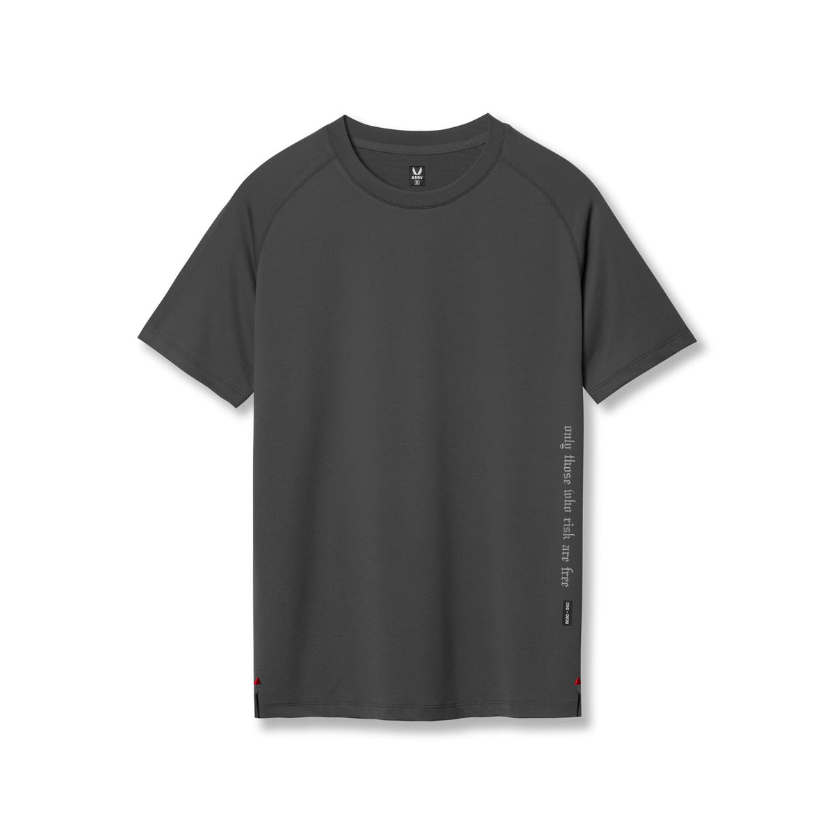 0839. 3D-Lite® 2.0 Lycra® Fitted Tee - Space Grey "OTWR" | ASRV