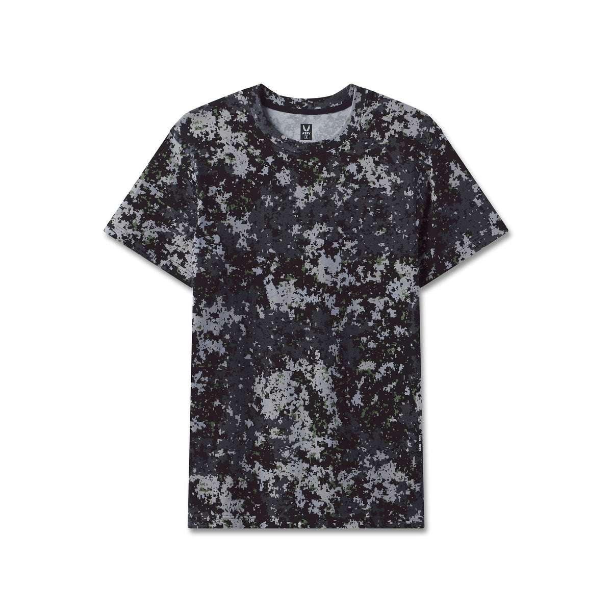 0923. Supima® Essential Tee - Pixel Camo | ASRV