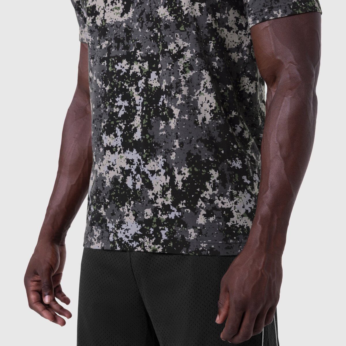0923. Supima® Essential Tee - Pixel Camo | ASRV