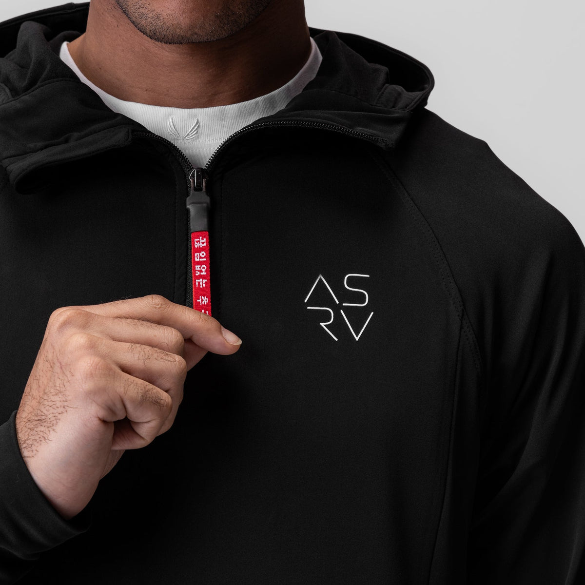 0682. Training Hoodie - Black "Cyber" | ASRV