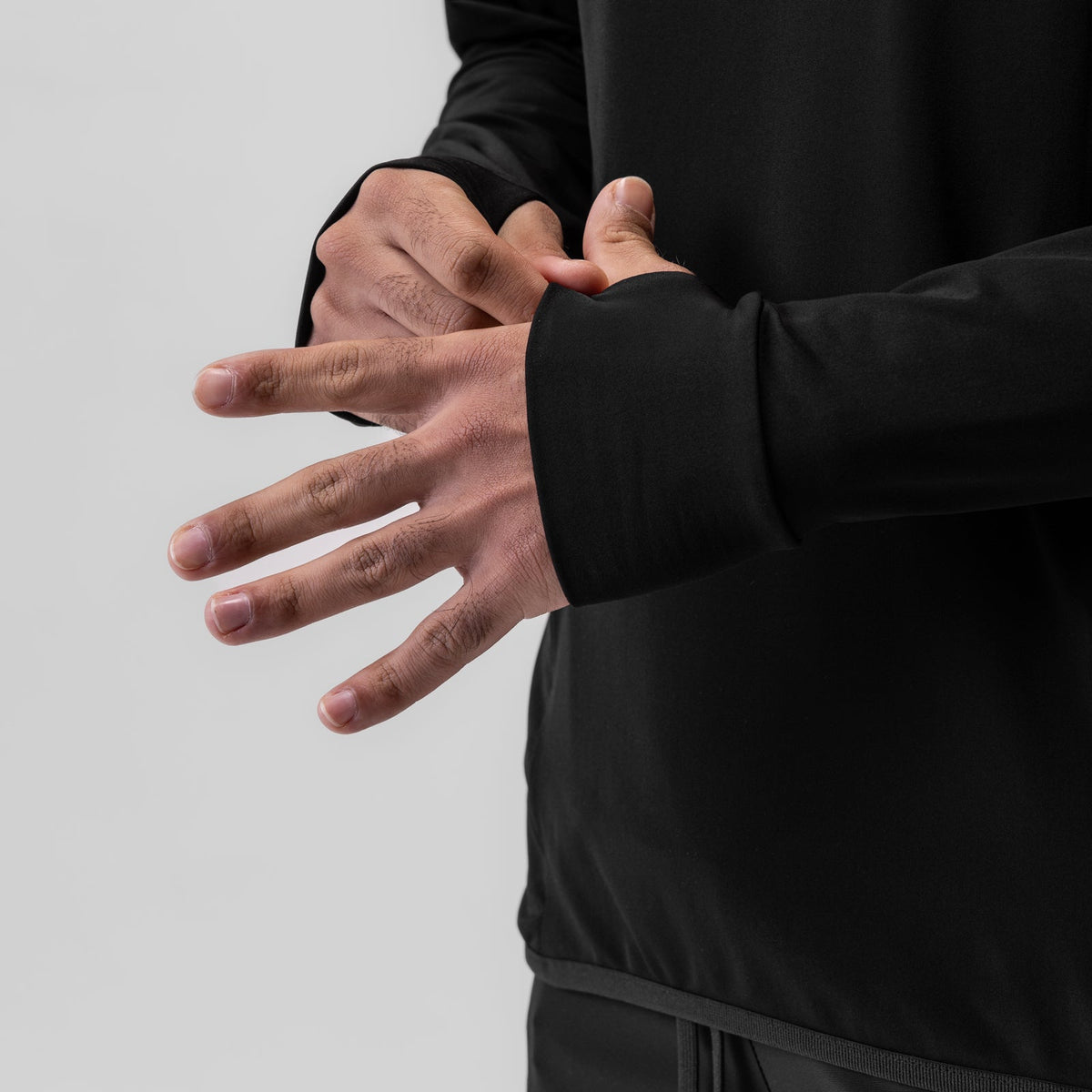 0682. Training Hoodie - Black "Cyber" | ASRV