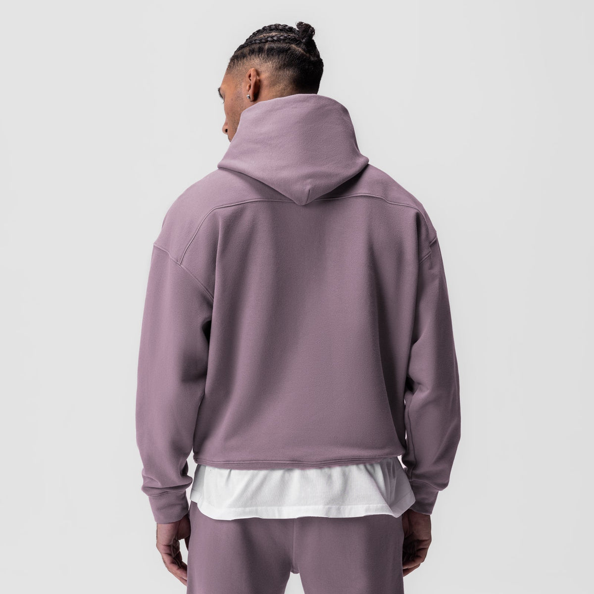 0648. Tech-Terry™ Hoodie - Moonscape "Space Bracket" | ASRV