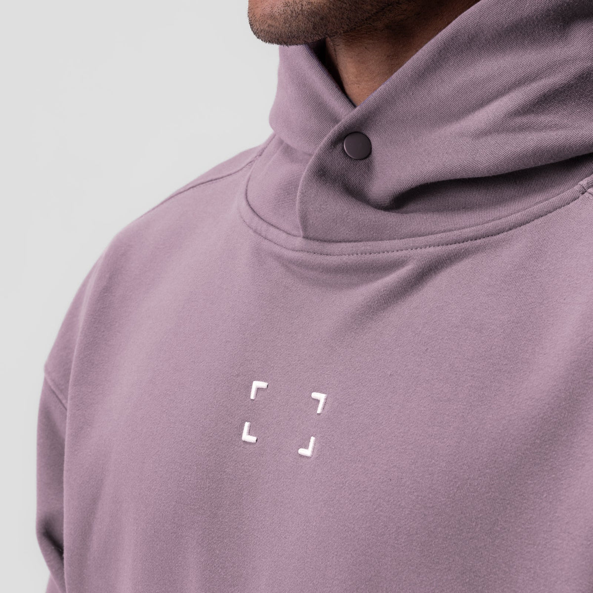 0648. Tech-Terry™ Hoodie - Moonscape "Space Bracket" | ASRV