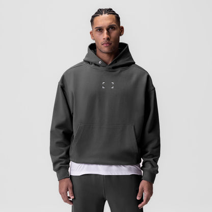 0648. Tech-Terry™ Hoodie - Space Grey "Space Bracket" | ASRV