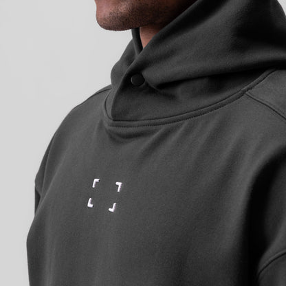 0648. Tech-Terry™ Hoodie - Space Grey "Space Bracket" | ASRV