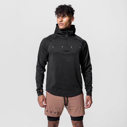 0641. Aeroheat® Training Hoodie - Black | ASRV