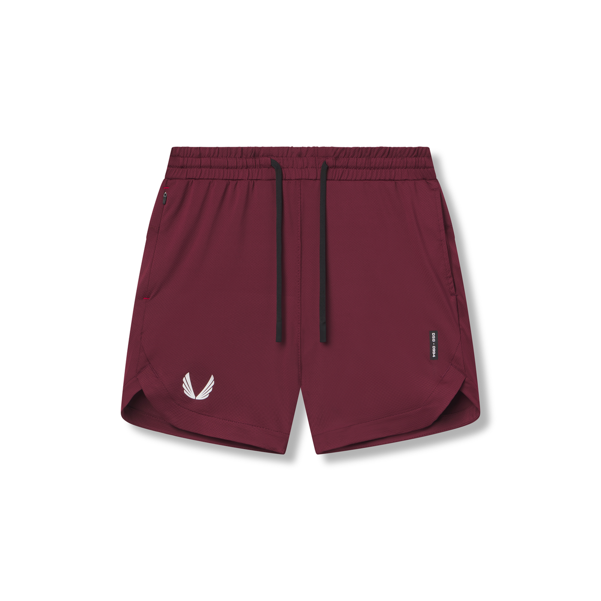 0994. AeroSilver® 7" Linerless Short - Crimson | ASRV