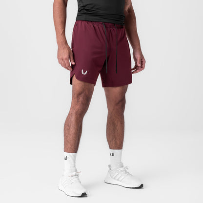 0994. AeroSilver® 7" Linerless Short - Crimson | ASRV