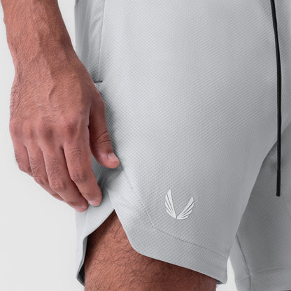 0994. AeroSilver® 7" Linerless Short - Slate Grey | ASRV