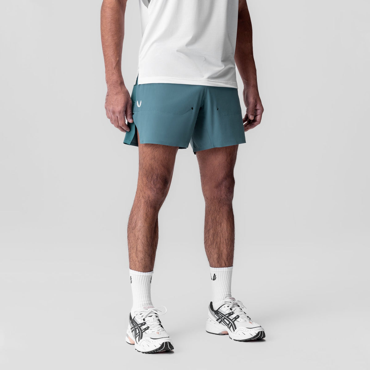 1064. Tetra-Lite® 6" Bonded Training Short - Storm | ASRV