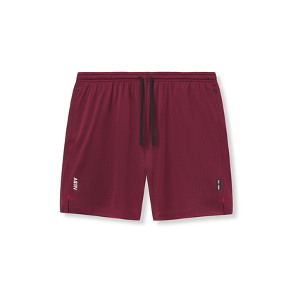 0988. Reversible 2-in-1 Short - Crimson | ASRV